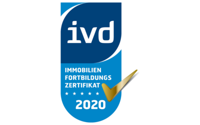 IVD Immobilien Fortbildungszertifikat 2020