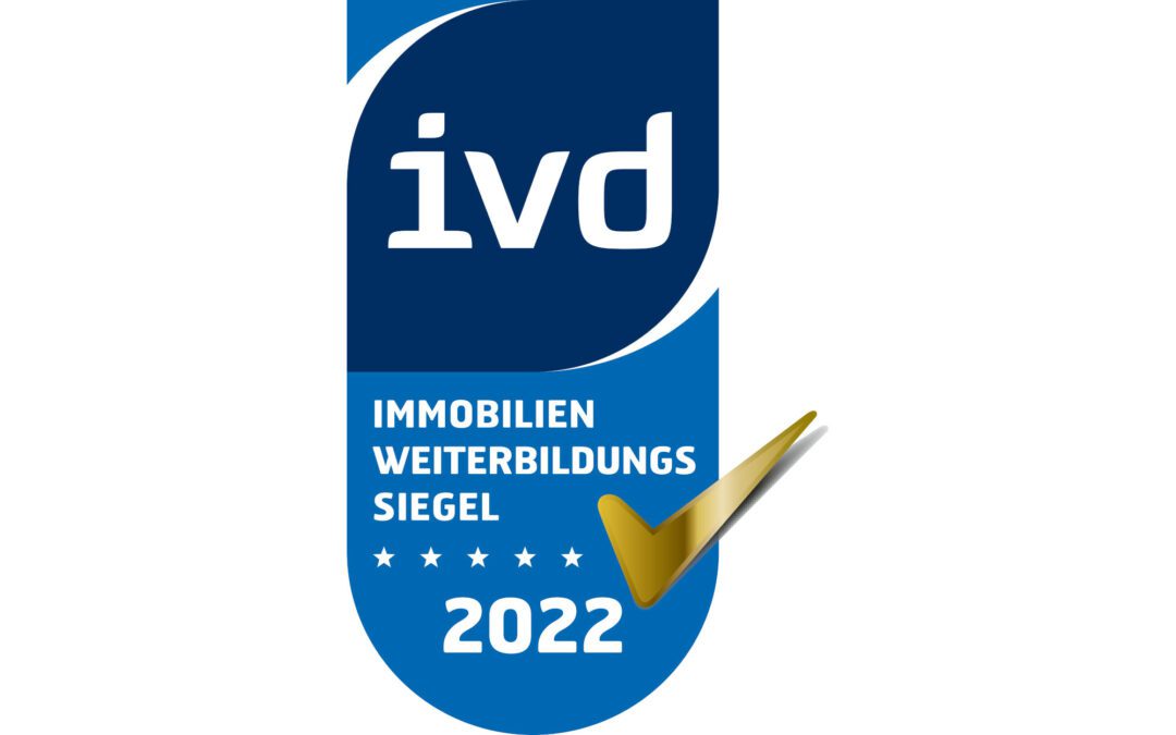 IVD Immobilien Fortbildungszertifikat 2022